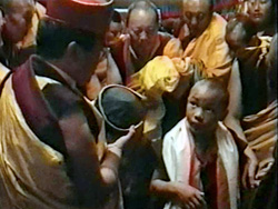 Karmapa haircut 2